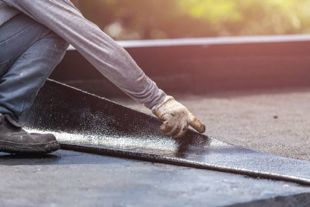 Professional Basement Waterproofing technician working in West Babylon, NY